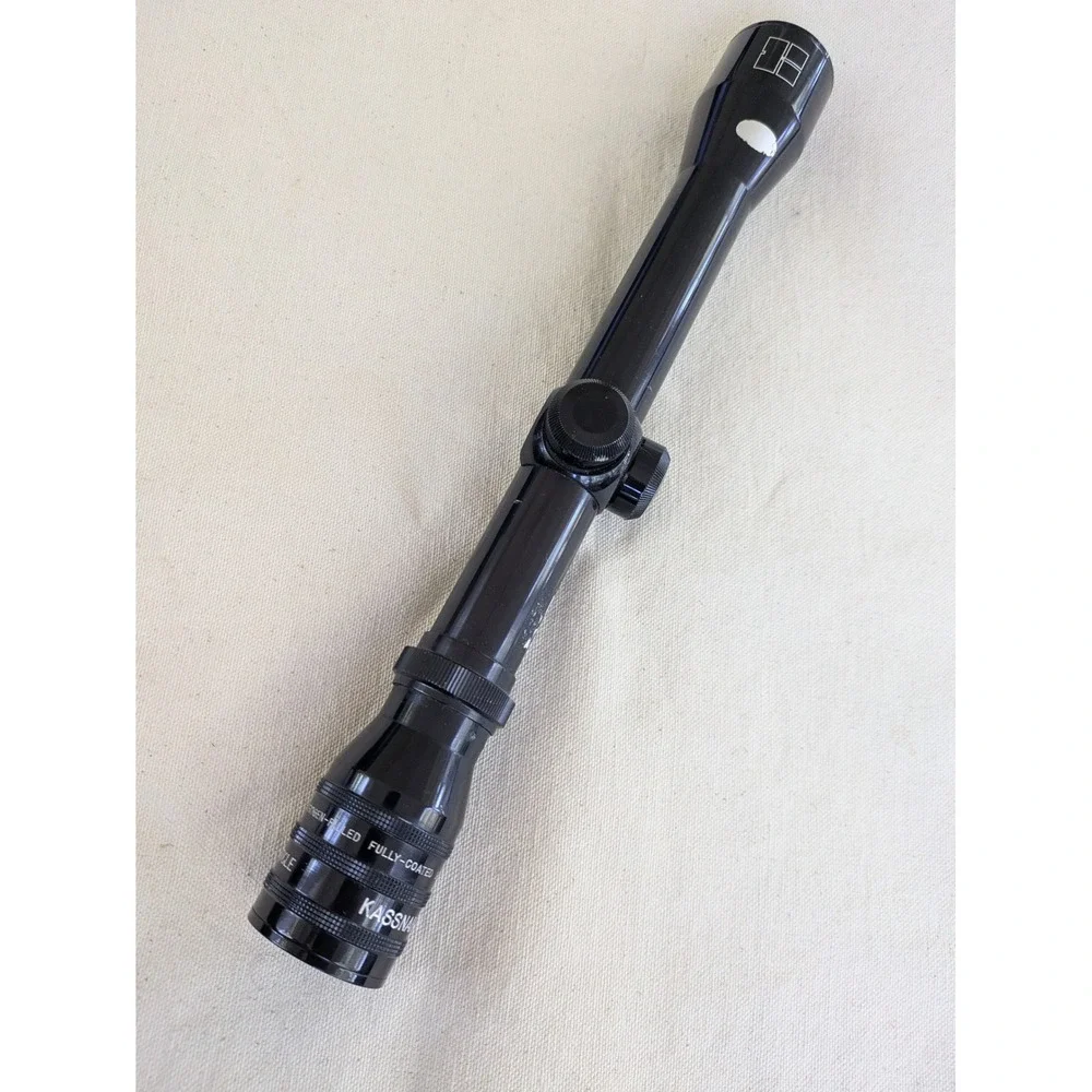 Kassnar 4x32 Rifle Scope Dual Reticle Fully Coated Japan Nitrogen Filled